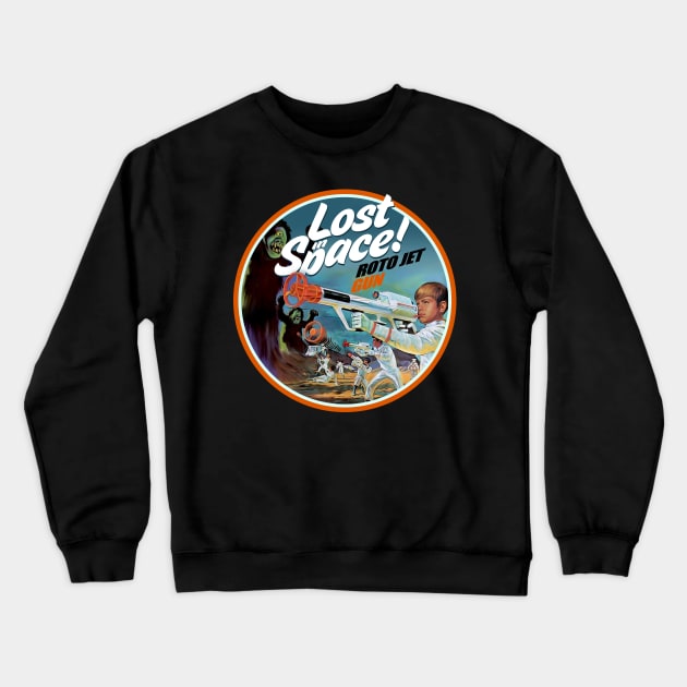 Lost in Space Retro Crewneck Sweatshirt by Trazzo